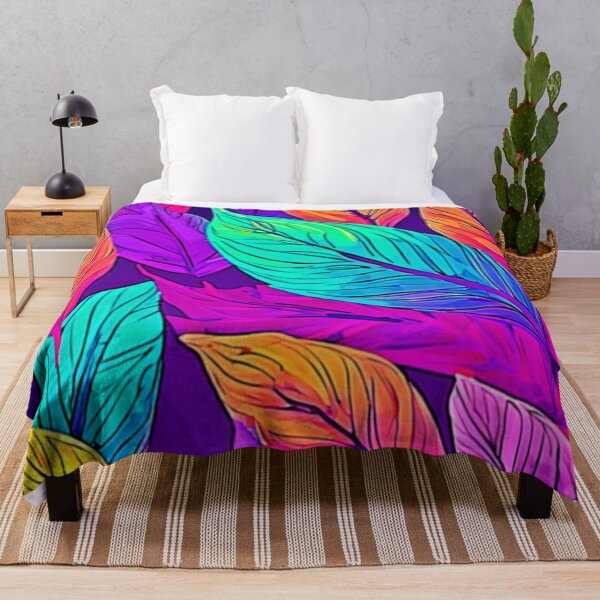 Item preview, Vivid Leaf Pattern designed and sold by Health And Fitness Posts e-Store.