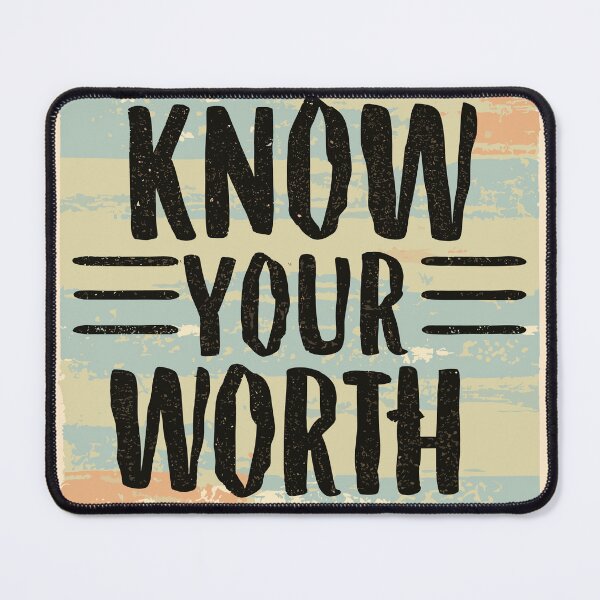 Item preview, Know Your Worth designed and sold by Shalinistudio.