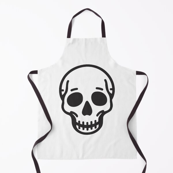 Item preview, Minimalist Skull Outline - Modern Gothic Design designed and sold by Greemo03.