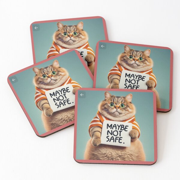 Item preview, Smart Funny Cat designed and sold by Lar888.