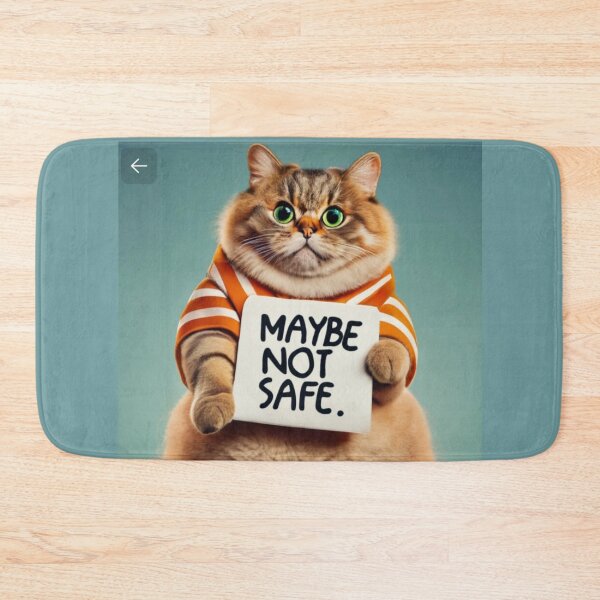 Item preview, Smart Funny Cat designed and sold by Lar888.