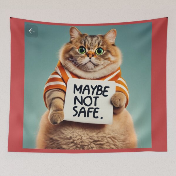 Item preview, Smart Funny Cat designed and sold by Lar888.