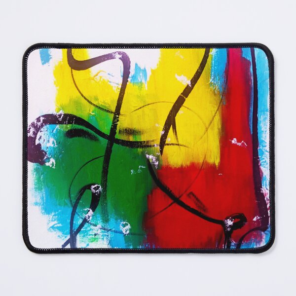 Item preview, Fine Art for Interiors Abstract Expressions Wall Art Replica Original Painting by Artist Pablo Barilari Masterpiece Matte Canvas Stretched designed and sold by Pablo Barilari Art.