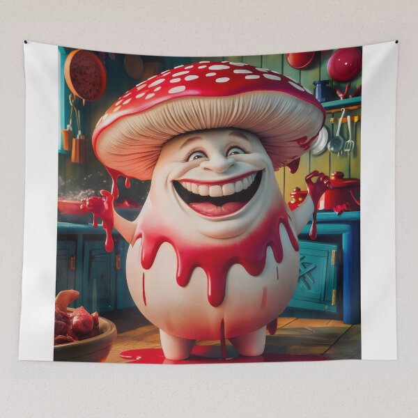 Item preview, Cook mushroom. designed and sold by MyHappyArtShop.