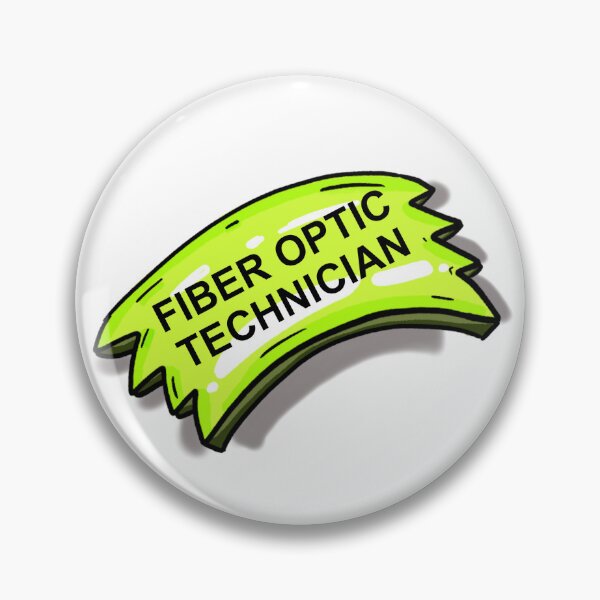 Item preview, Copy of fiber optic technician redbubble poster designed and sold by sarina G.