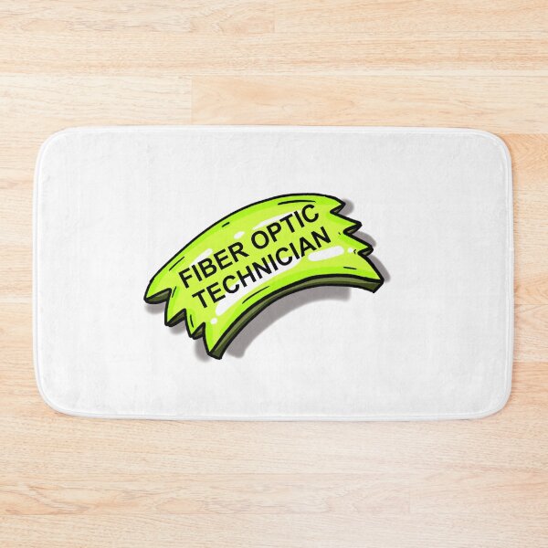 Item preview, Copy of fiber optic technician redbubble poster designed and sold by sarina G.