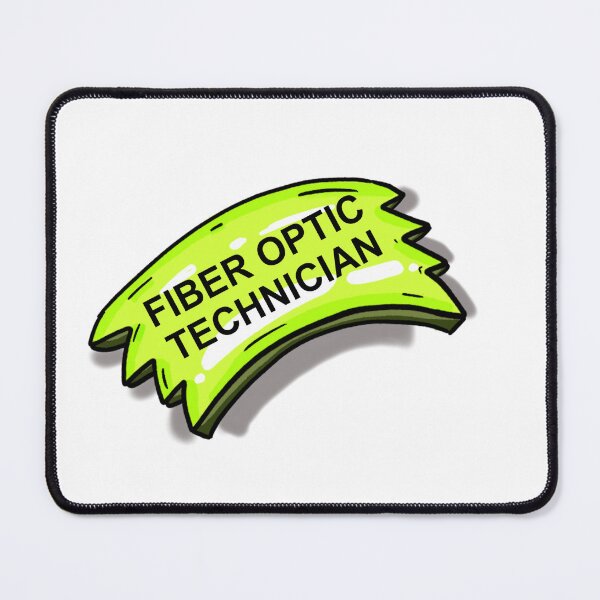 Item preview, Copy of fiber optic technician redbubble poster designed and sold by sarina G.