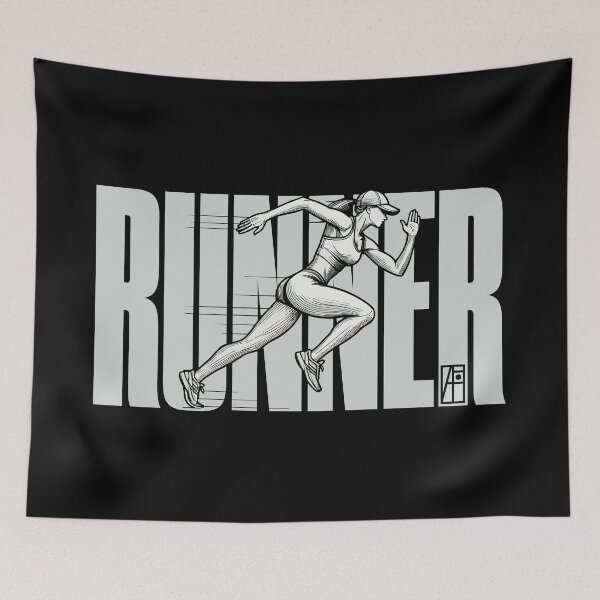 Item preview, SPORT - Running - WOMAN RUNNER - 6 designed and sold by ArtProjectShop.
