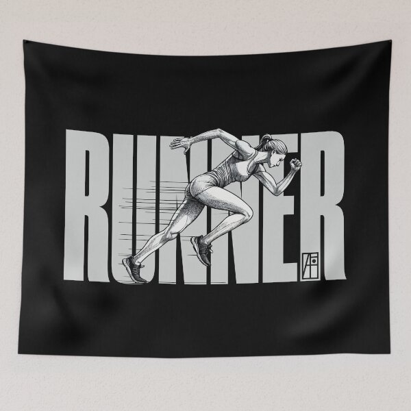 Item preview, SPORT - Running - WOMAN RUNNER - 7 designed and sold by ArtProjectShop.