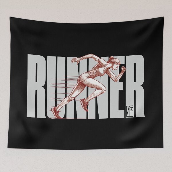 Item preview, SPORT - Running - WOMAN RUNNER - 8 designed and sold by ArtProjectShop.