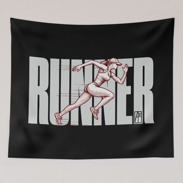 Item preview, SPORT - Running - WOMAN RUNNER - 9 designed and sold by ArtProjectShop.