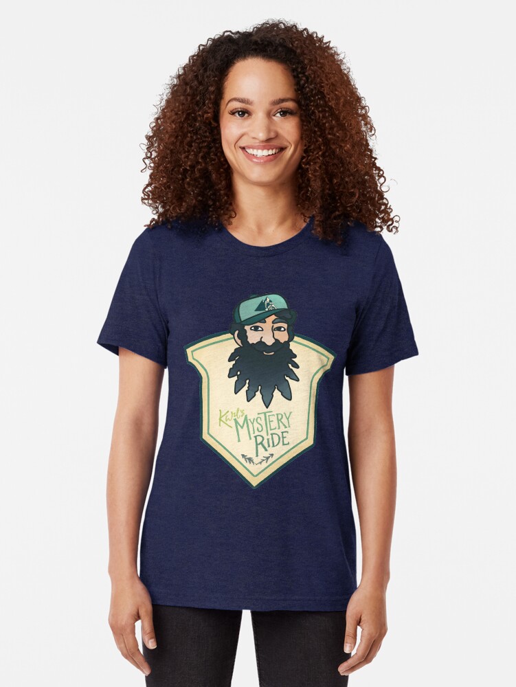 Alternate view of Karl's Mystery Logo Tri-blend T-Shirt
