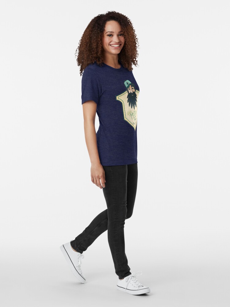 Alternate view of Karl's Mystery Logo Tri-blend T-Shirt