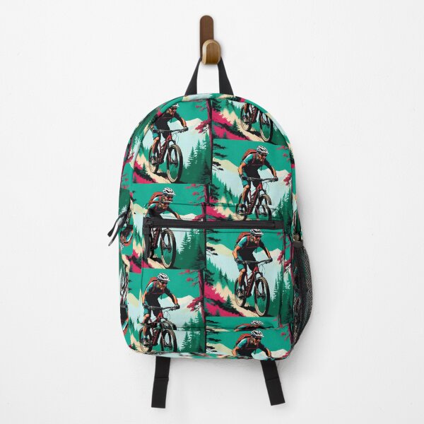 Item preview, MTB Rider Smashing It on Mountain Side designed and sold by GrizzlyCollective.