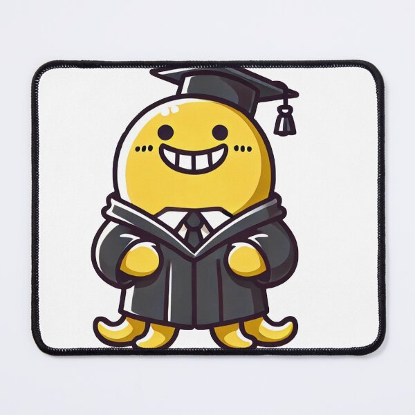 Item preview, Graduation Octopus Character - Cute Academic Achievement Art designed and sold by Greemo03.