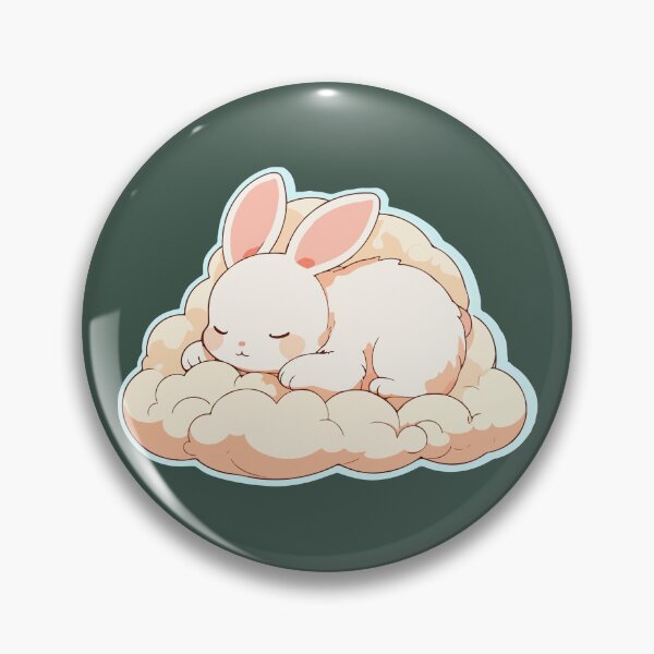 Item preview, Cute Rabbit on the cloud designed and sold by minatozaki99.