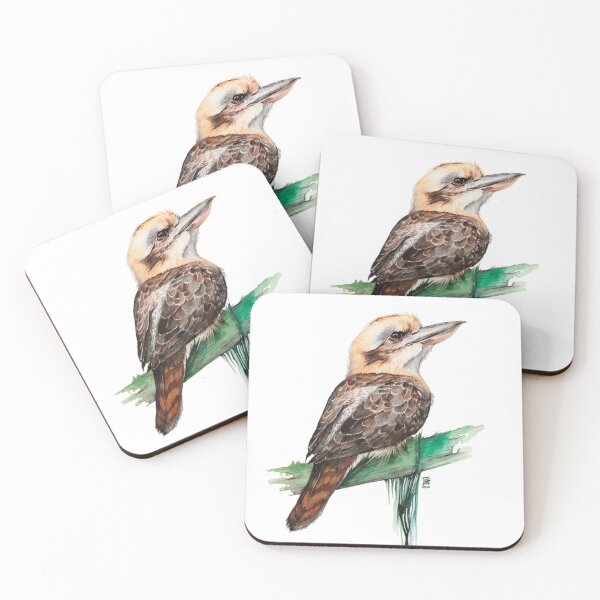 Item preview, Kookaburra Watercolor designed and sold by camarocaro.