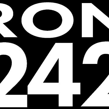 Artwork thumbnail, «242 T 4 U» RON242 T - A 242 T 4 RON by UltraProbaat by UltraProbaat