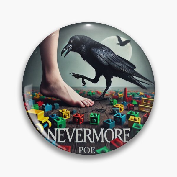 Item preview, Nevermore - The rage of stepping on game pieces designed and sold by Random-Reality.