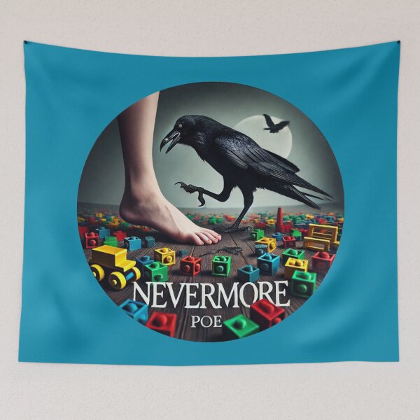 Item preview, Nevermore - The rage of stepping on game pieces designed and sold by Random-Reality.