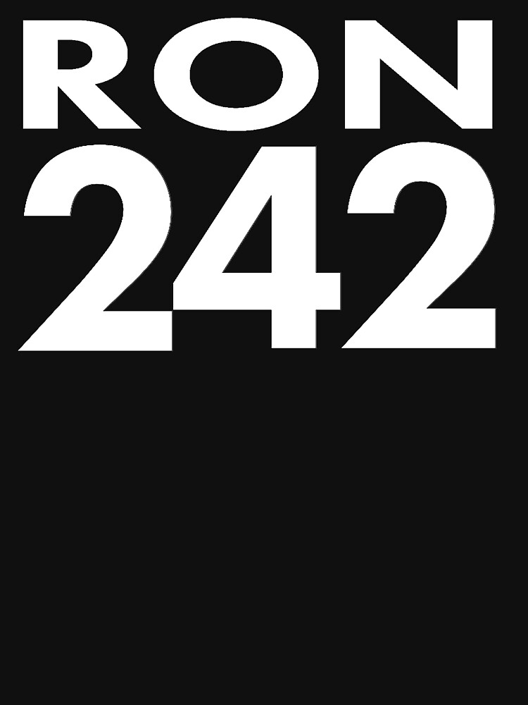 Thumbnail 7 of 7, Classic T-Shirt, «242 T 4 U» RON242 T - A 242 T 4 RON by UltraProbaat designed and sold by UltraProbaat.