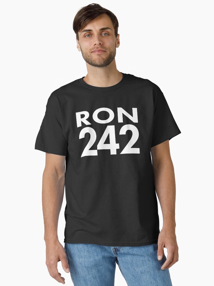 Thumbnail 1 of 7, Classic T-Shirt, «242 T 4 U» RON242 T - A 242 T 4 RON by UltraProbaat designed and sold by UltraProbaat.