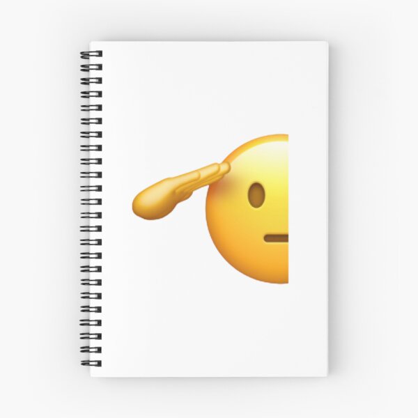 Item preview, Salute o7 Emoji Sticker designed and sold by MollyElynDesign.