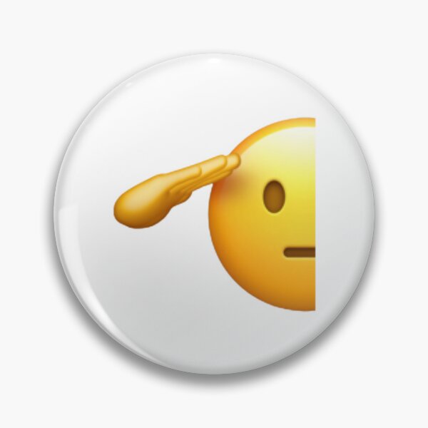 Item preview, Salute o7 Emoji Sticker designed and sold by MollyElynDesign.