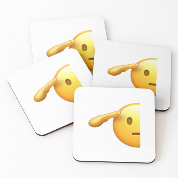Item preview, Salute o7 Emoji Sticker designed and sold by MollyElynDesign.