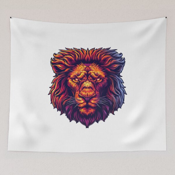Item preview, Creepy Lion V2 designed and sold by Stickio.