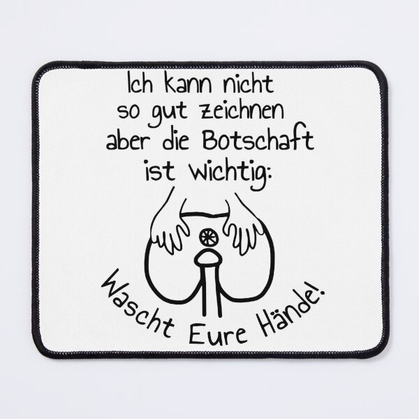 Item preview, Wash your hands minimalist funny saying designed and sold by Ascooepics.