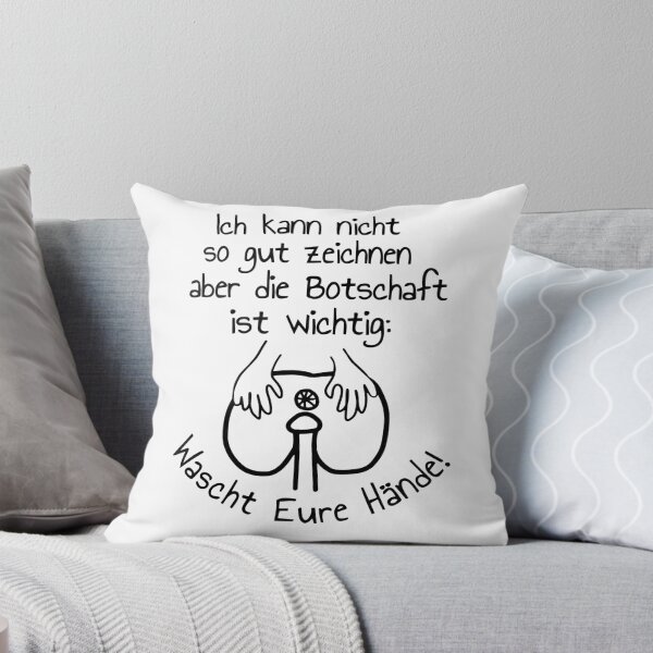 Item preview, Wash your hands minimalist funny saying designed and sold by Ascooepics.