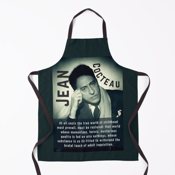 Item preview, Jean Cocteau quote: At all costs the true world of childhood must prevail, must be restored; designed and sold by artbleed.