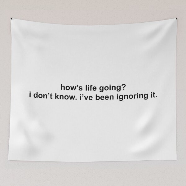 Item preview, how’s life going? i don’t know i’ve been ignoring it designed and sold by KingaDesigns.