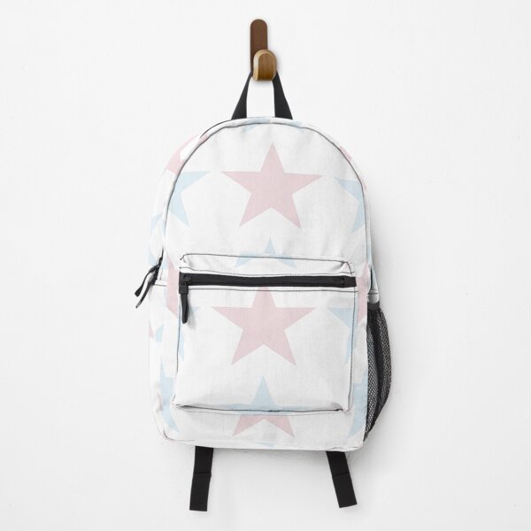 Item preview, Large PALE BLUE, PALE PINK and WHITE STARS designed and sold by RachelMacht.