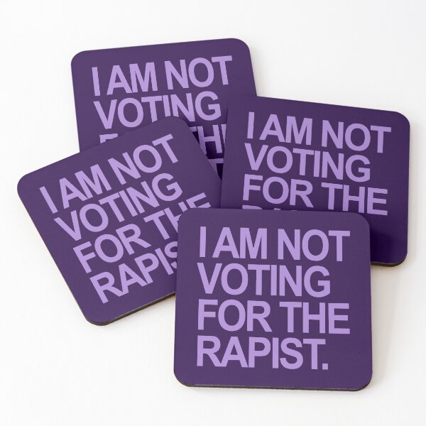 Item preview, No voy a votar por el violador (lavanda) designed and sold by Thelittlelord.