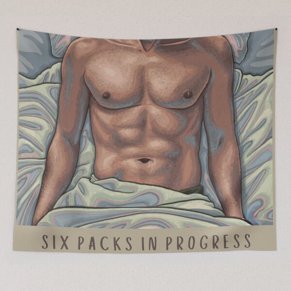 Item preview, Six Packs in Progress designed and sold by Shalinistudio.