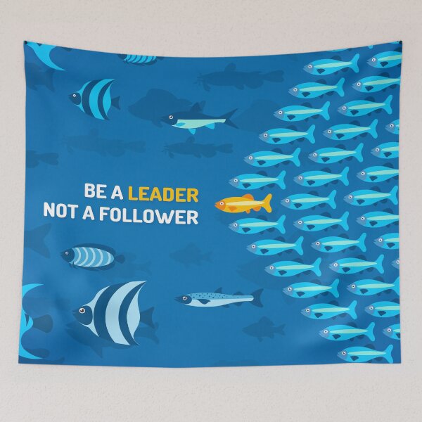 Item preview, BE A LEADER NOT A FOLLOWER designed and sold by nkmanju.