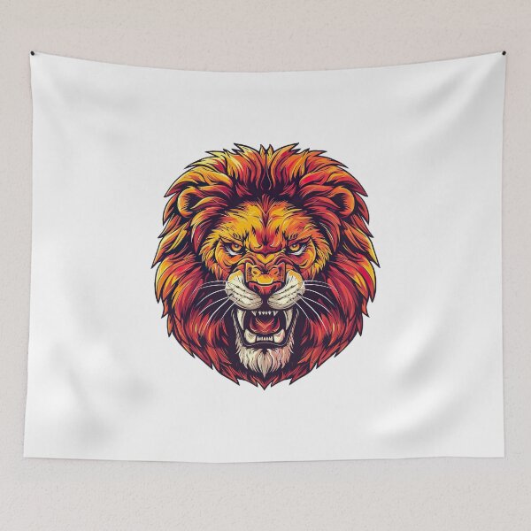 Item preview, Creepy Lion V3 designed and sold by Stickio.