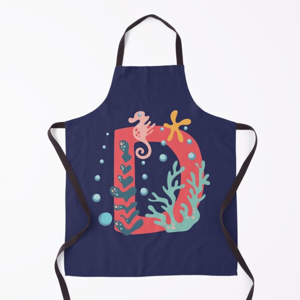 Item preview, D - Coral underwater letter for names starting with D designed and sold by Deepness2023.