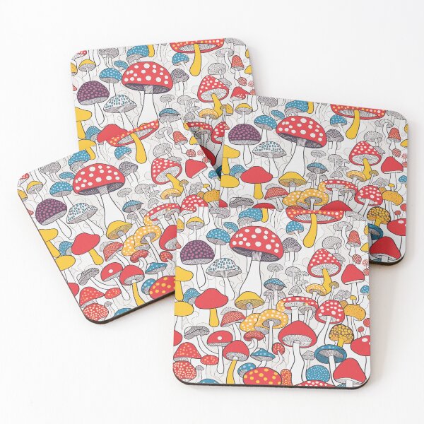 Item preview, mushrooms color compilation designed and sold by Larissa Oliveira.