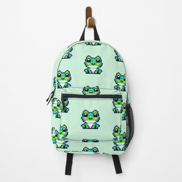 Item preview, pixelated frog designed and sold by miriam-miranda.