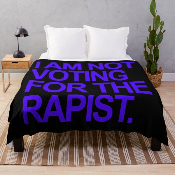 Item preview, No voy a votar por el violador (morado) designed and sold by Thelittlelord.