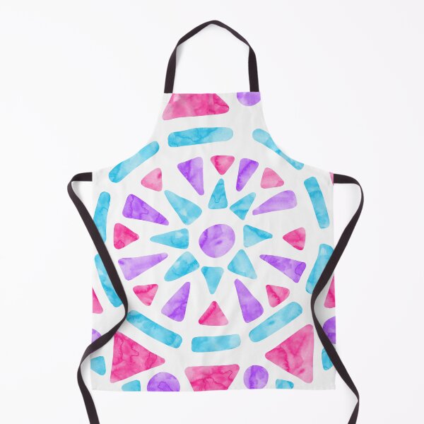 Item preview, Mandala Pink Purple Blue Androgyne Pride Flag designed and sold by JoyfulJen.