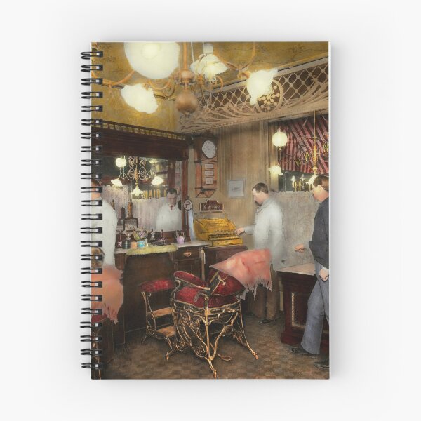 Item preview, Barber - L.C. Wiseman Barbershop, NY 1895 designed and sold by Mike Savad Photography.