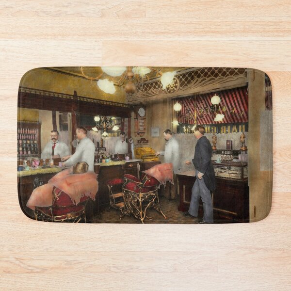 Item preview, Barber - L.C. Wiseman Barbershop, NY 1895 designed and sold by Mike Savad Photography.