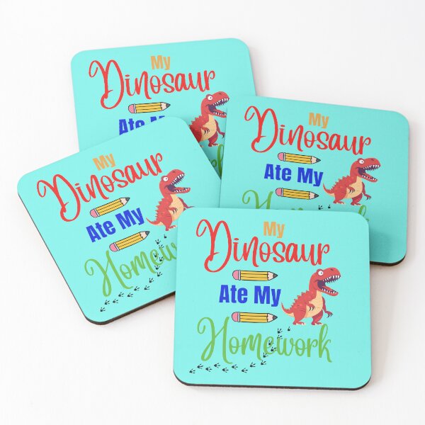 Item preview, Funny My Dinosaur Ate My Homework designed and sold by AlienOccupation.