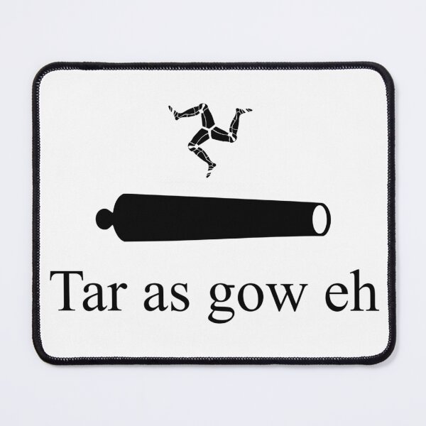 Item preview, Manx Triskelion CATI Flag (manx triskelion 'tar as gow eh' brattagh) designed and sold by JonathanR1994.