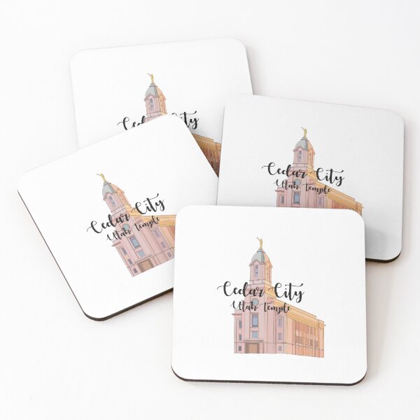 Item preview, Cedar City Utah Temple (Calligraphy) designed and sold by HannahJaynVanderwerff.