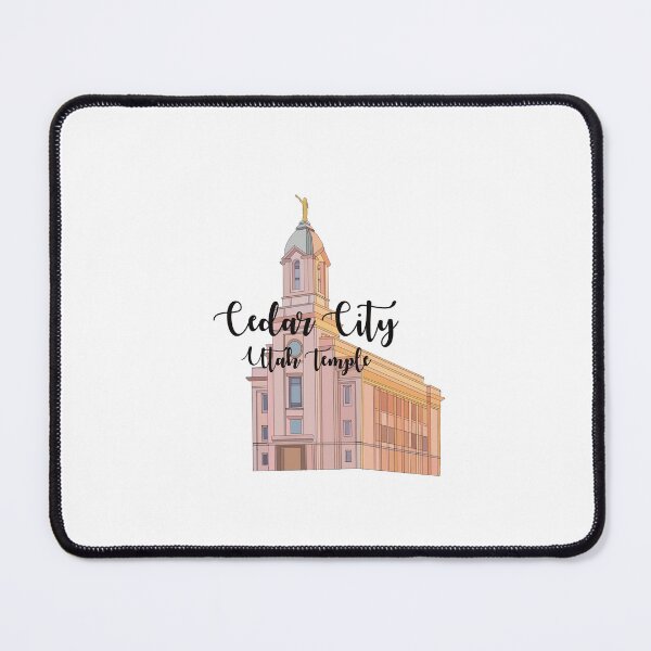 Item preview, Cedar City Utah Temple (Calligraphy) designed and sold by HannahJaynVanderwerff.